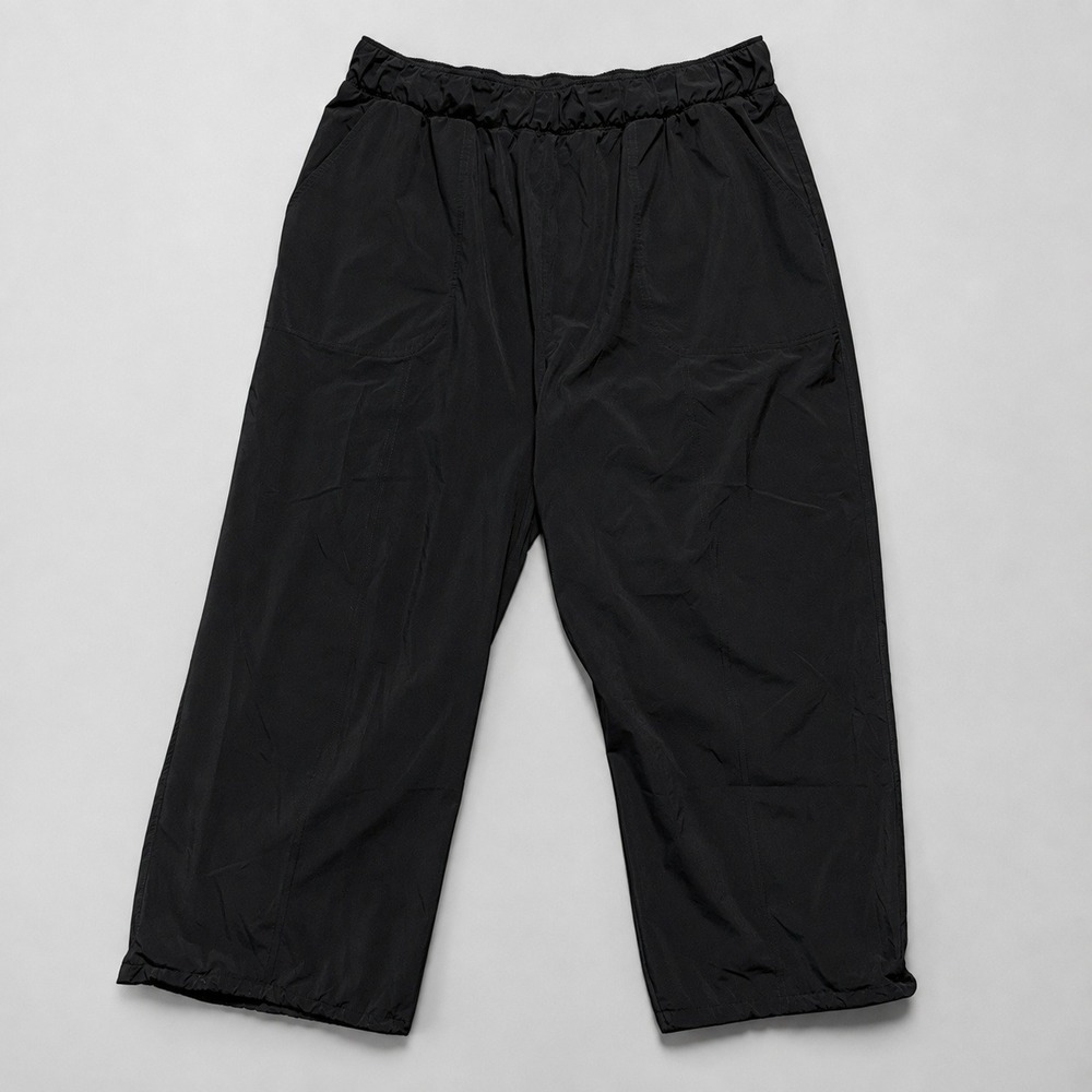 Z by Zella Womens Black Wide Leg Bungee Hem Active Pants RZ505467MI Size L